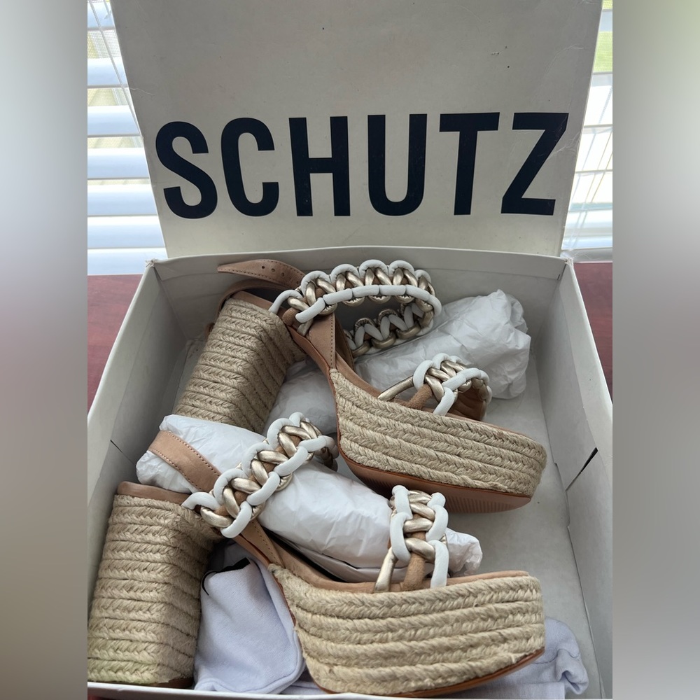 SCHUTZ JULIET PLATFORM SHOES